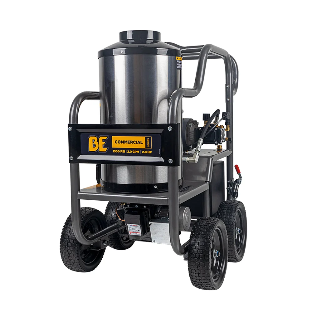 1,500 PSI 2.0 GPM Hot Water Pressure Washer with TechTop Motor and CP Triplex Pump - HW152EA