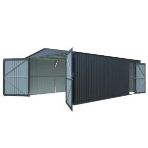 13'x20' Plus Upgraded Metal Garage Shed