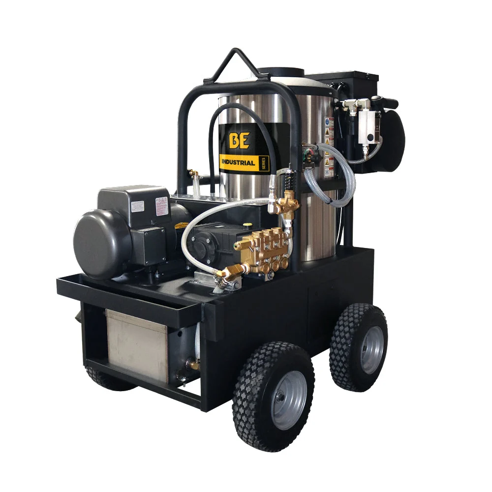 3,000 PSI 5.0 GPM Hot Water Electric Pressure Washer with General Triplex Pump - 15-530