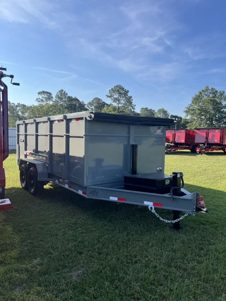 7x16TA2 Titan Pro Series Dump Trailer Charcoal