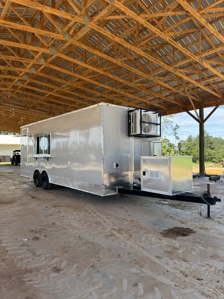 8.5x24TA2 Coast to Coast Champagne Fully Equipped Concession Trailer for Sale