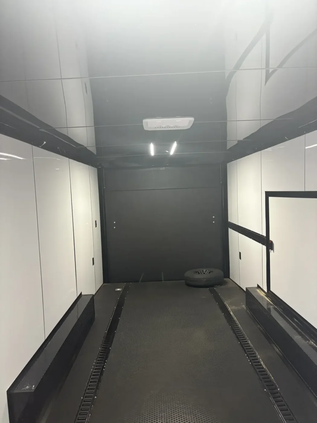 8.5x24TA Coast to Coast Black Blackout Race Trailer for Sale – product view 4