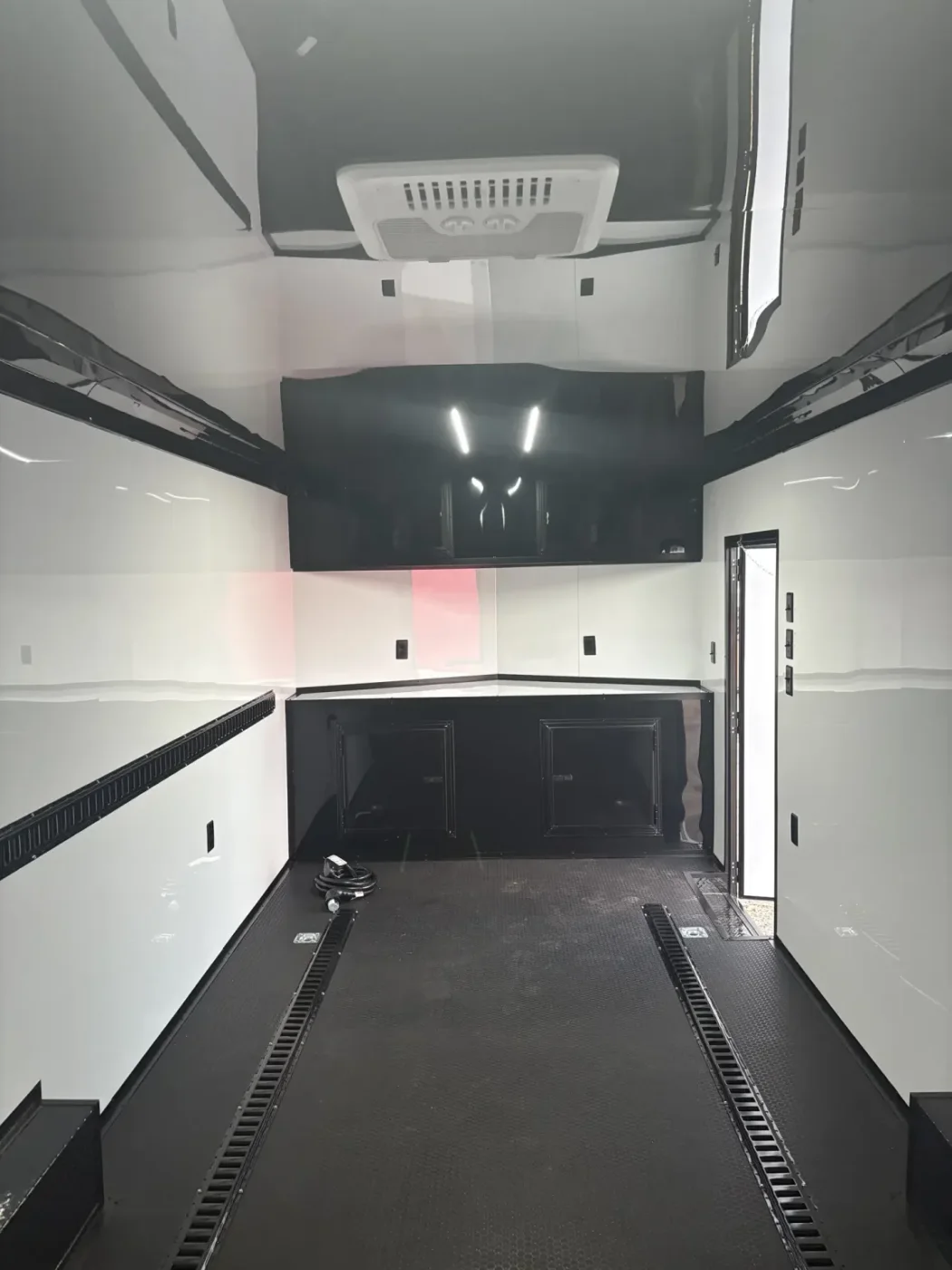 8.5x24TA Coast to Coast Black Blackout Race Trailer for Sale – product view 5