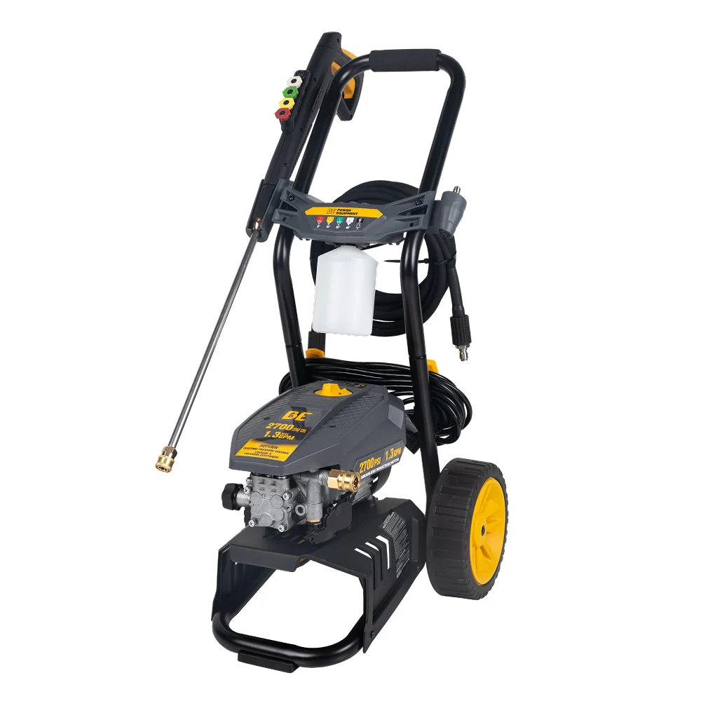BE Power Equipment 2,700 PSI 1.3 GPM Cold Water Corded Electric Pressure Washer - P2713EN