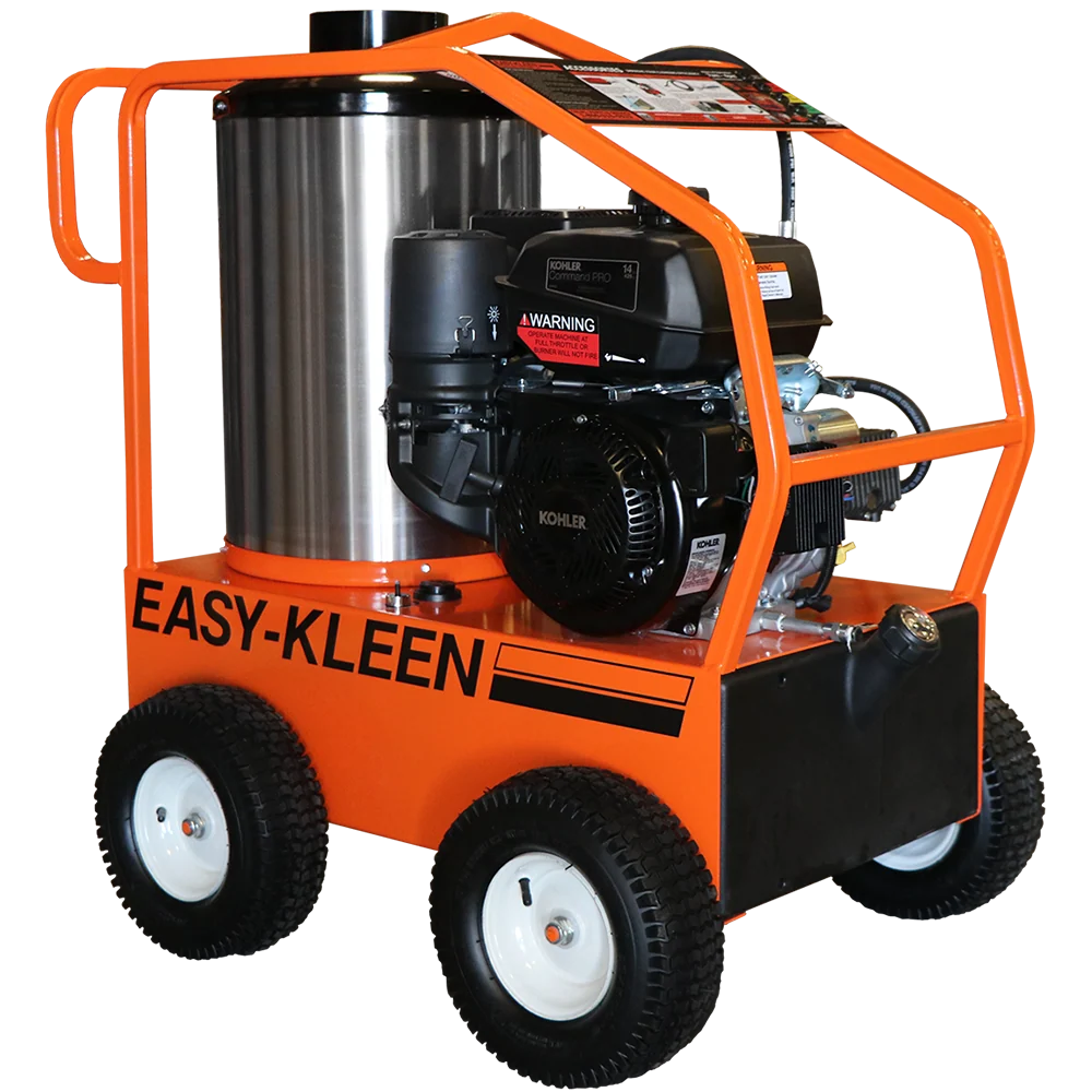 Easy Kleen 4,000 PSI 3.5 GPM Kohler 14 HP Electric Start 120V Burner Hot Water Gas Pressure Washer EZO4035G-K-GP-120