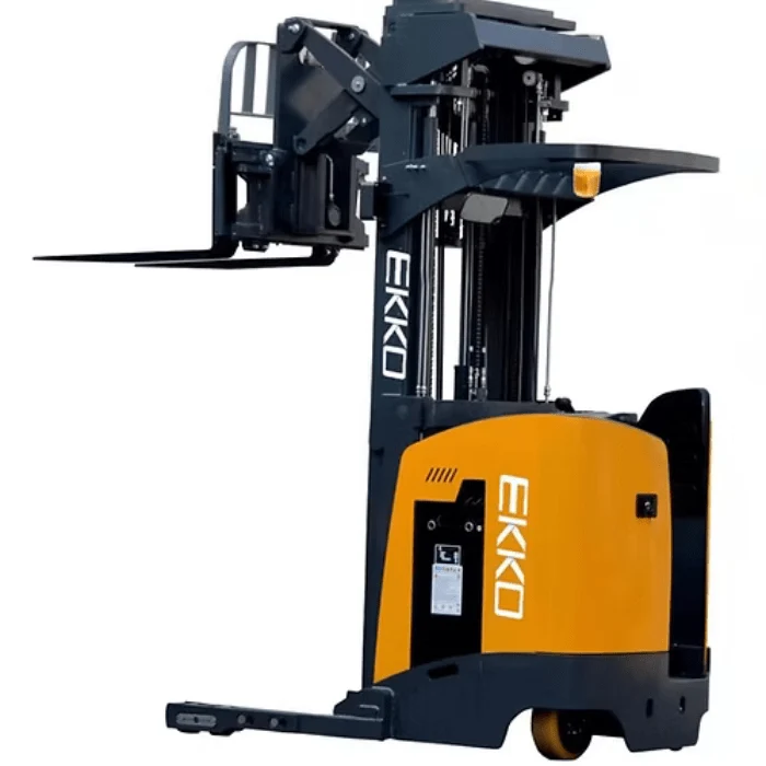 Ekko 4,000 lb Stand-Up Reach Truck – 196" Max Lift Height | EK18RRL