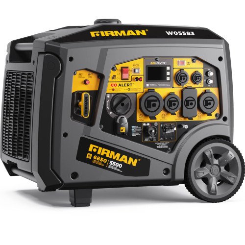 Firman W05583 5500W Remote Start Portable Inverter Generator w/CO Alert
