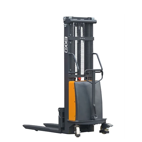 Fork-Over Stacker | Semi-Electric | 3300 lbs Capacity | 138" Height | EKKO EA15E