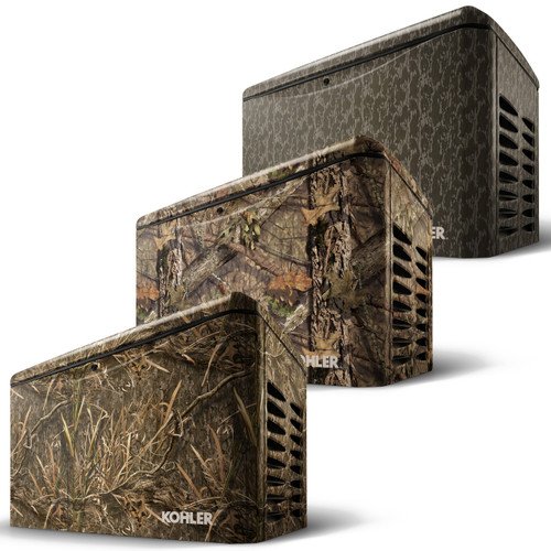 Kohler 26RCA 26kW Generator with Mossy Oak Camo Enclosure