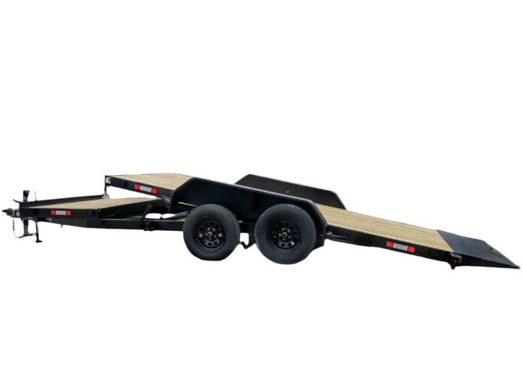 7x20 Tilt Car Hauler Trailer (2) 3500lb Axles with Brakes 7K GVWR